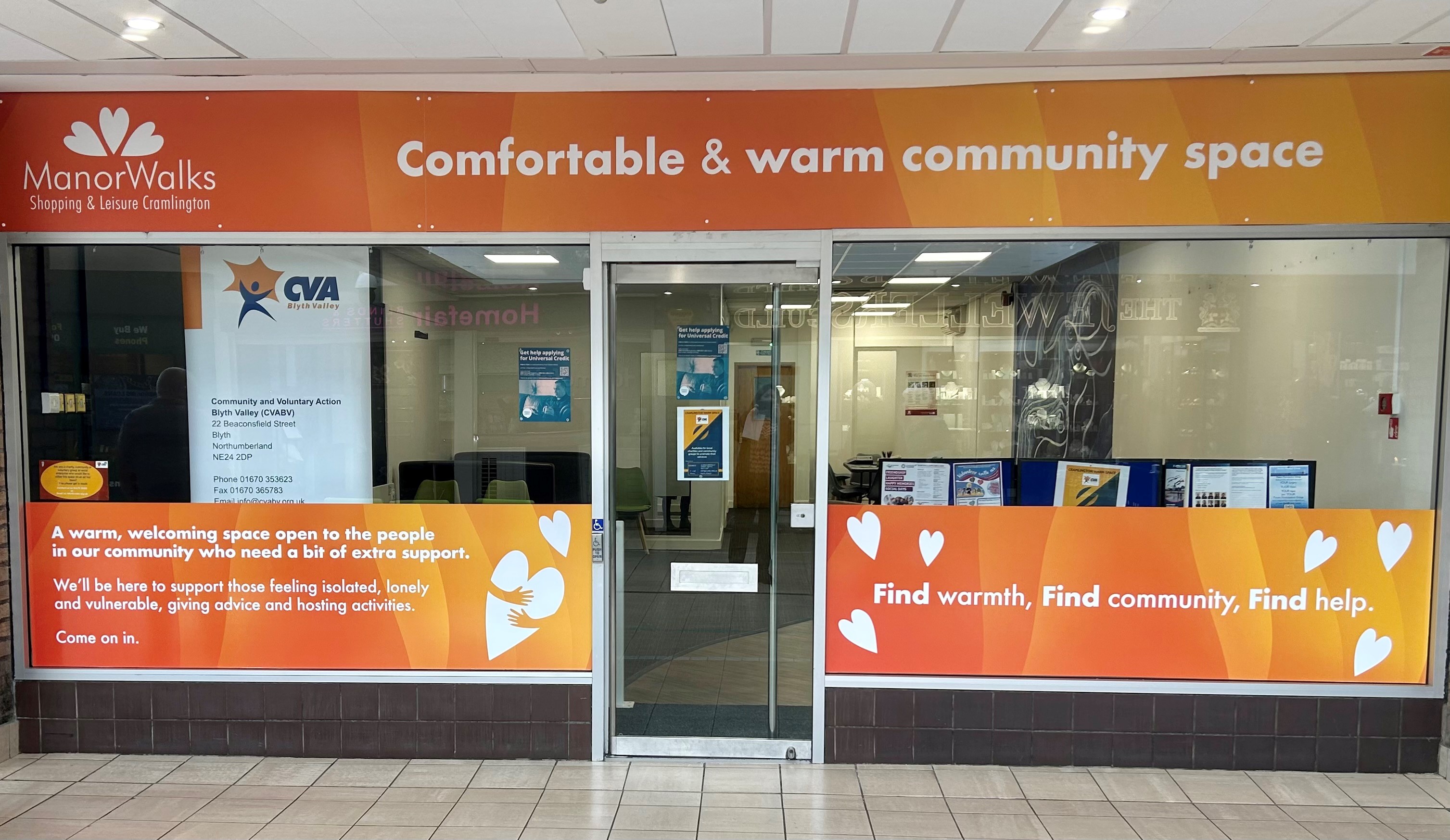 CVA Cramlington Warm Space